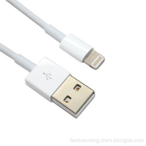 Round Mini USB Cable for iPhone 5/5S/5C